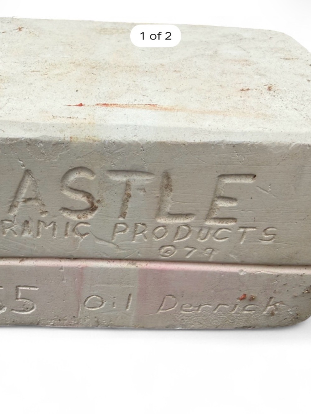 Slip cast mold mini castle